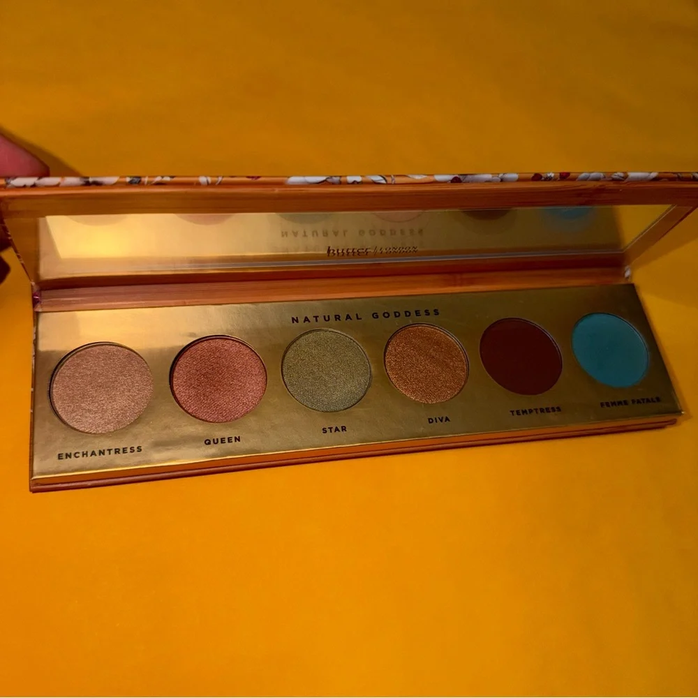 NIB, Butter London, Natural Goddess, 6 shade‎ eyeshadow Palette